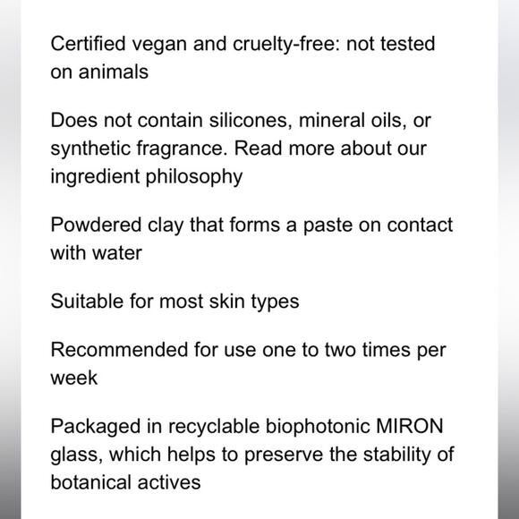 TWENTYNINE PALMS Rock Rose
Clay Mask - Picture 4 of 11